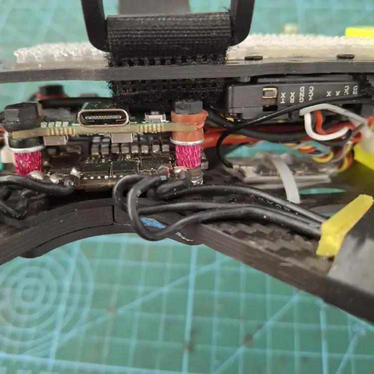 Getting all the electronic components to fit on the frame is the primary challenge in building a drone.