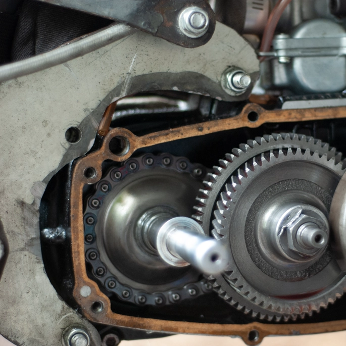 Using the 3D printed prototype brackets as a template, I cut steel brackets out of some scrap steel with a plasma cutter. They weren't intended to be a permanent solution.